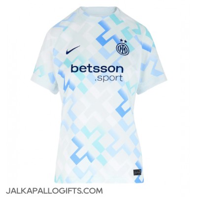 Inter Milan Denzel Dumfries #2 Vieraspaita Naiset 2025-26 Lyhythihainen Inter Milan Denzel Dumfries #2 Vieraspaita Naiset 2025-26 Lyhythihainen